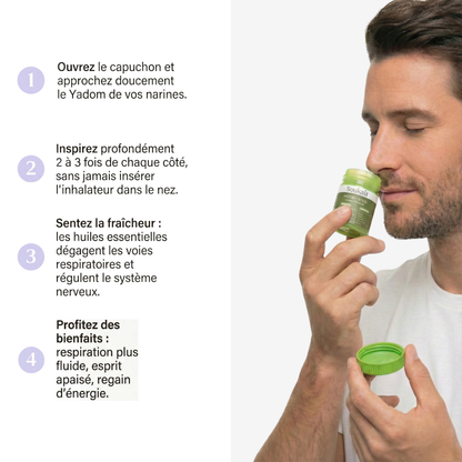 Inhalateur Naturel YADOM – Anti-Stress