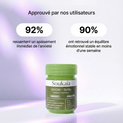 Inhalateur Naturel YADOM – Anti-Stress